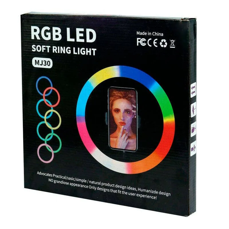 رینگ لایت مدل MJ30-RGB