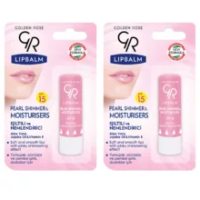 بالم لب گلدن رز مدل Pearl Shimmer مجموعه 2 عددی