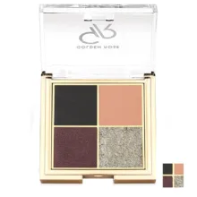 پالت سایه چشم گلدن رز مدل Quattro شماره 01