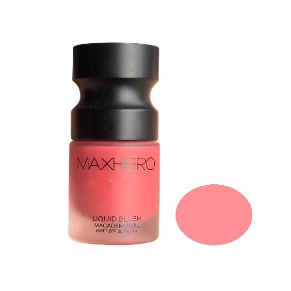 رژگونه مایع مات مکس هیرو مدل 02 شماره 1840