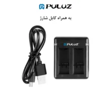 شارژر باتری پلوز مدل USB Dual مناسب برای دوربین گوپرو Hero 12/11/10/9