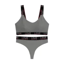 ست نیم تنه و شورت ورزشی زنانه مدل P2T21