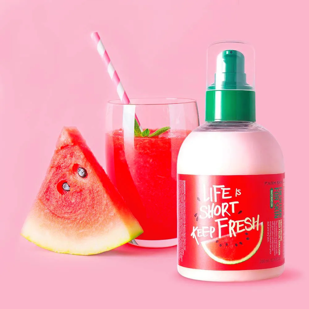 امولوسیون مرطوب کننده پوست فارم اسکین مدل Refresh حجم 200 میلی لیتر