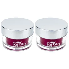 کرم سفت کننده روز صورت و گردن فاربن مدل حاوی نیاسین آمید برای انواع پوست حجم 50 میلی لیتر مجموعه 2 عددی