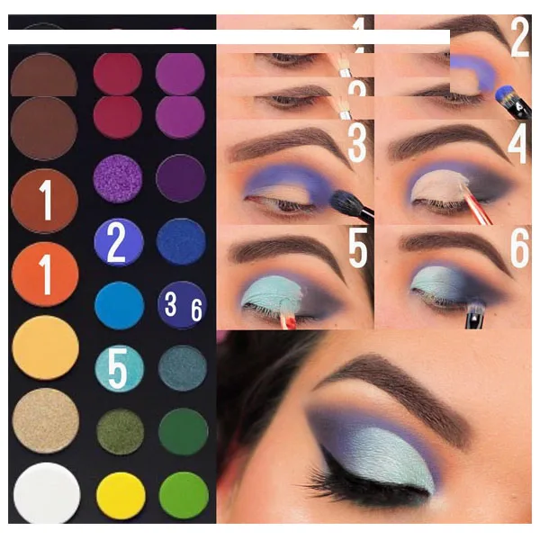 پالت سایه چشم مورفی شماره 01