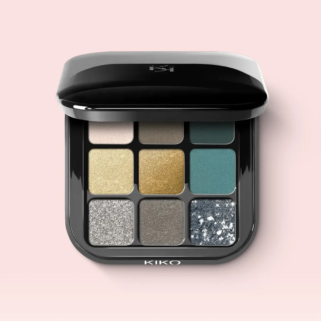 پالت سایه چشم کیکو میلانو مدل NEW GLAMOUR MULTI FINISH