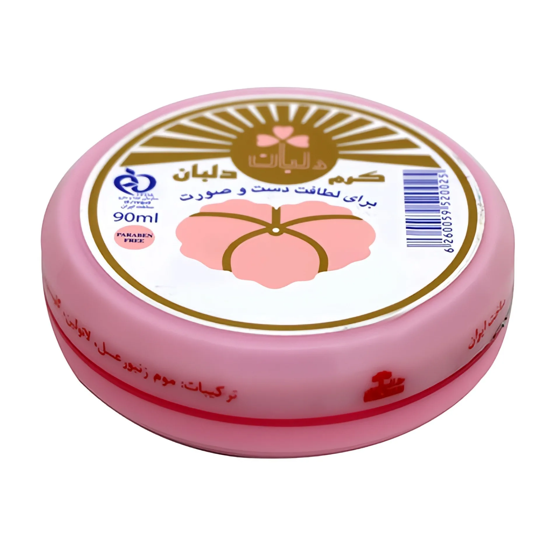 کرم مرطوب کننده دلبان مدل موم زنبور عسل حجم 90 میلی لیتر مجموعه 12 عددی