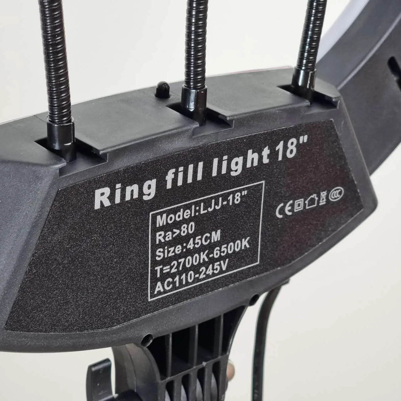 رینگ لایت مدل LJJ-18 NEO K به همراه سه پایه
