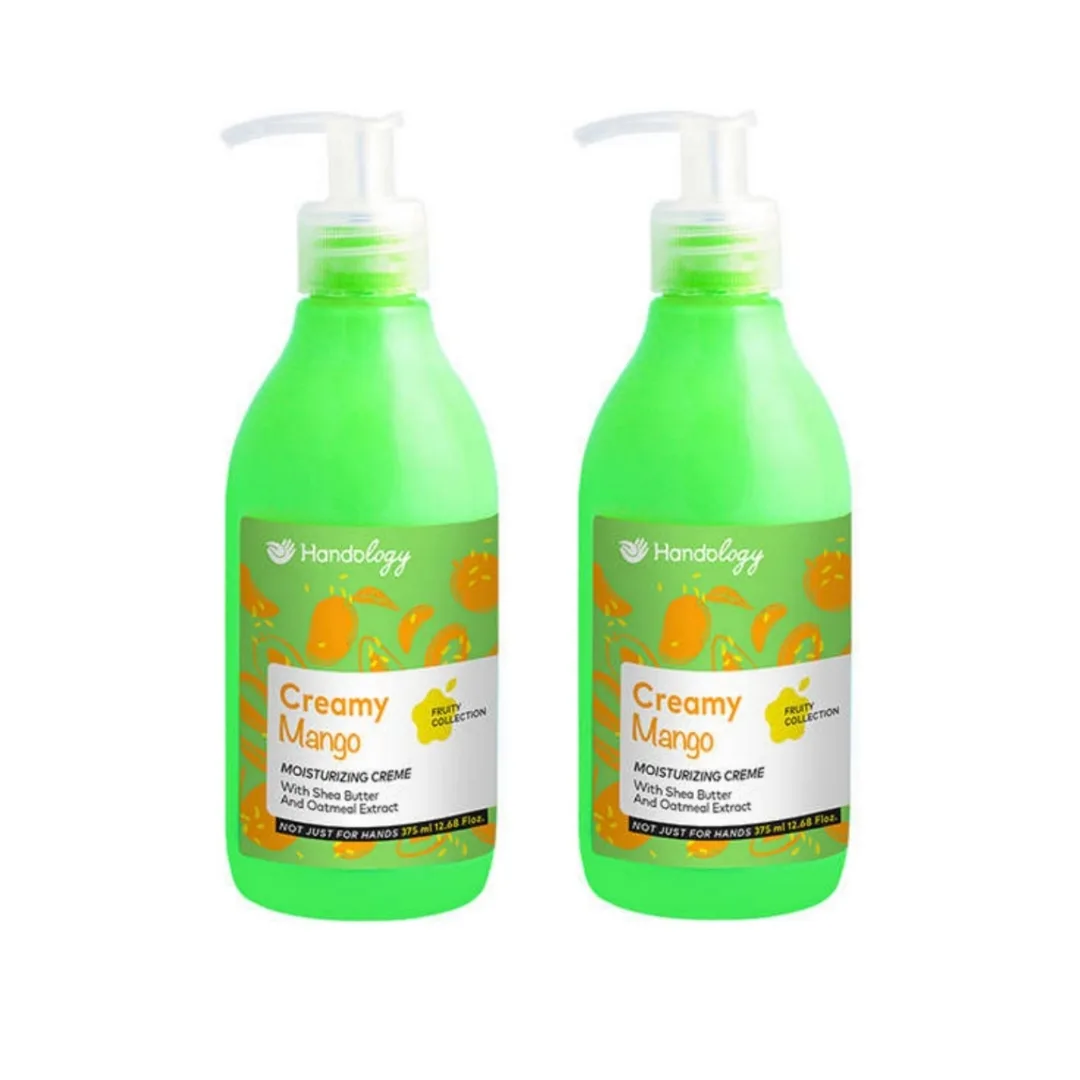 کرم آبرسان هندولوژی مدل mango حجم 375 میلی لیتر مجموعه 2 عددی