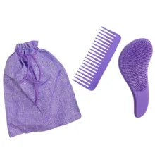 برس مو مدل گره باز کن به همراه شانه مو