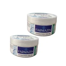 کرم مرطوب کننده دست و صورت فارمازین مدل کلاژن مناسب انواع پوست حجم 200 میلی لیتر مجموعه دو عددی