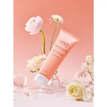 ماسک نرم کننده و ترمیم کننده مو هیر پلاس مدل Flower Garden مناسب برای موهای آسیب دیده حجم 180 میلی لیتر