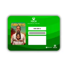 گیفت کارت بدون اعتبار اولیه ایکس باکس مدل XFC6