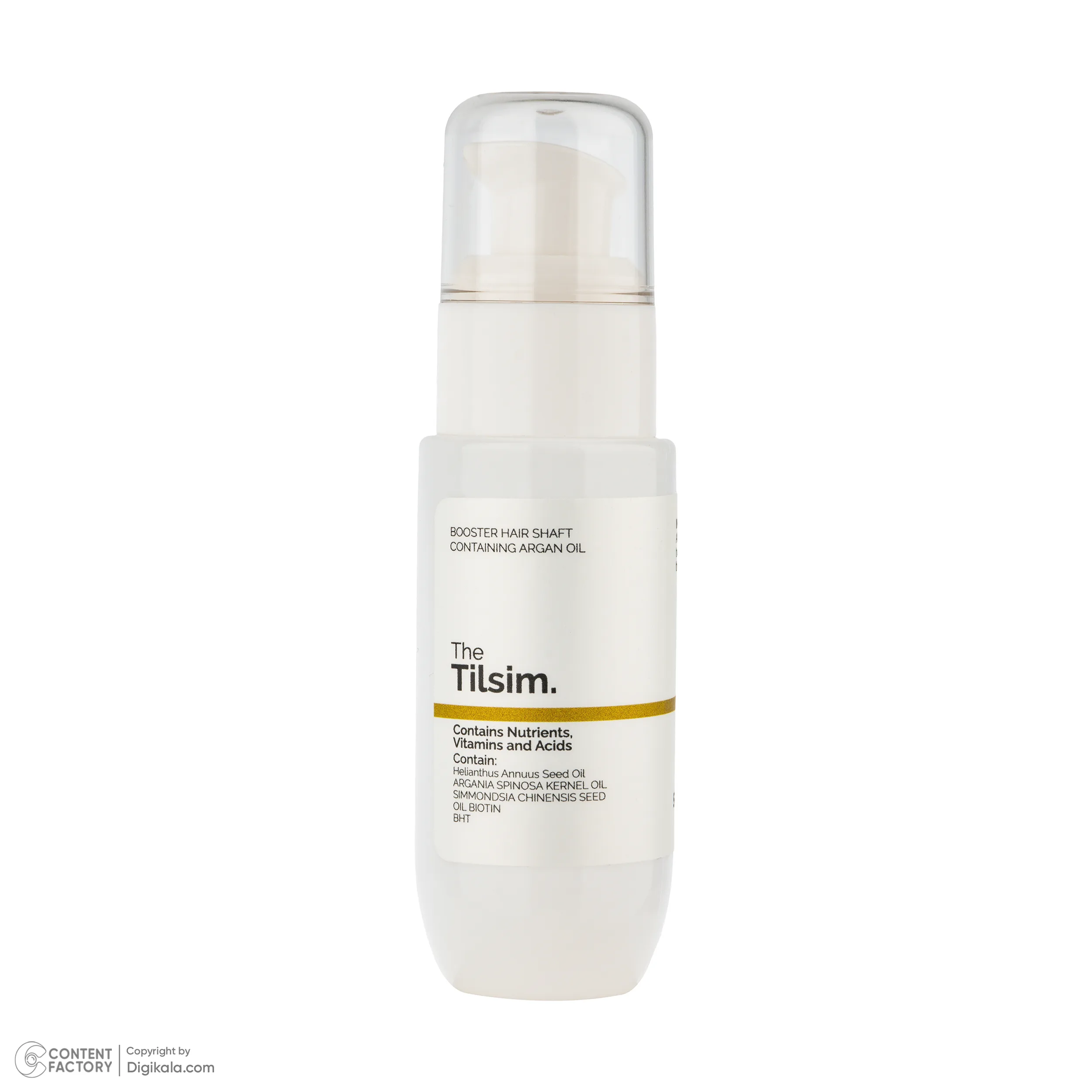 روغن تقویت کننده مو تیلسیم مدل Argan مناسب برای انواع مو حجم 50 میلی لیتر