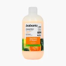 شامپو تقویت کننده و ترمیم کننده مو زنانه باباریا مدل Nutritive . Repair مناسب برای موهای خشک و آسیب دیده حجم 500 میلی لیتر