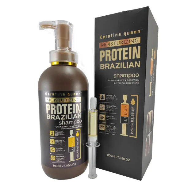 ماسک مو پروتئین کوئین مدل 01 به همراه شامپو مو پروتئین کوئین مدل 01 حجم 800 میلی لیتر