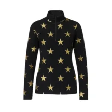 تی شرت آستین بلند ورزشی زنانه مدل نیم زیپ کد CR 19337777