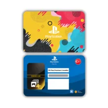 گیفت کارت بدون اعتبار اولیه پلی استیشن پلاس مدل PlayStation Plus Premium 3M