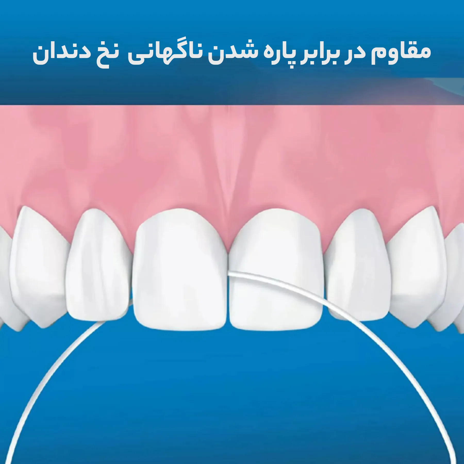 نخ دندان اورال-بی مدل 3D White Luxe