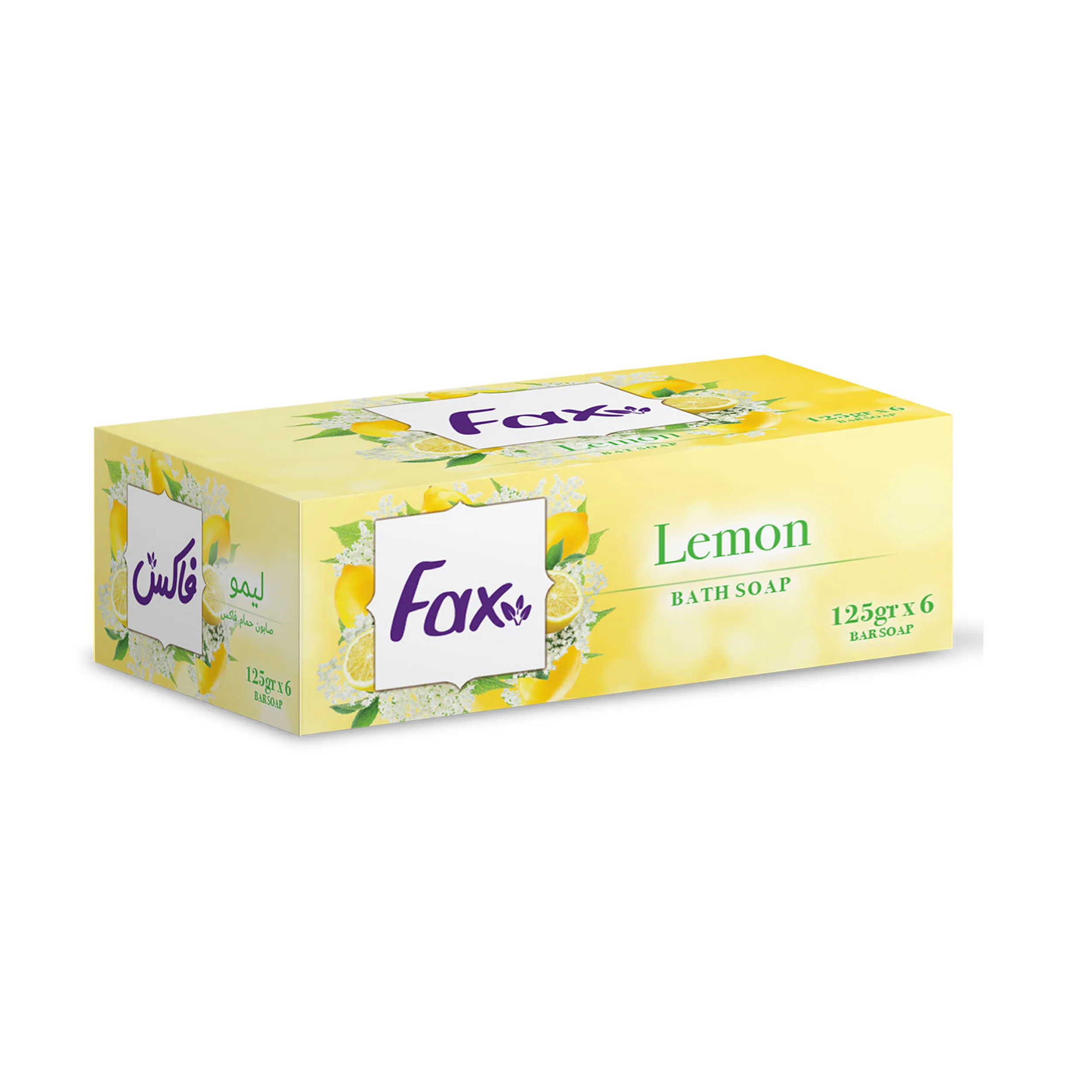 صابون فاکس مدل Lemon تحت لیسانس مجموعه 8 عددی