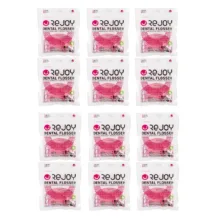 نخ دندان ریجوی مدل DENTAL FLOSSER بسته 12 عددی