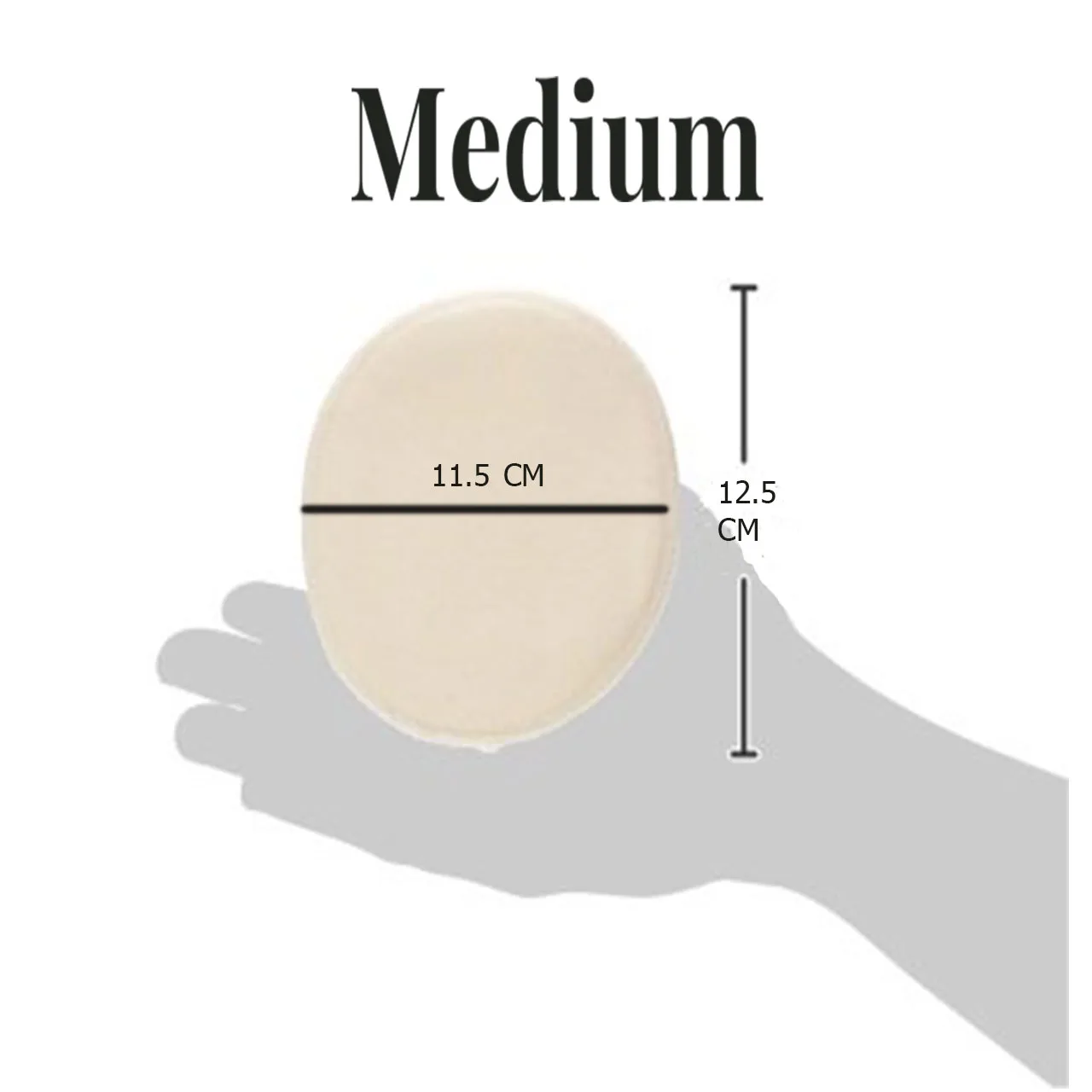 پد عرق گیر هیاهو مدل ClosedStrap Man Medium بسته 6 عددی