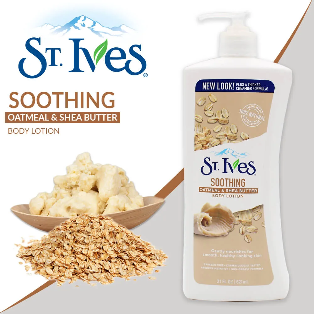 لوسیون بدن اس تی.ایوز مدل Soothing حجم 621 میلی لیتر