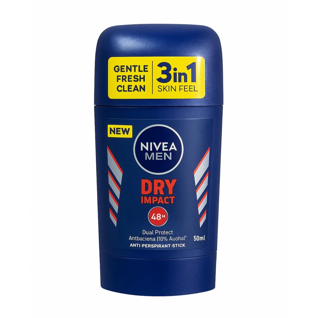 استیک ضد تعریق مردانه نیوا مدل Dry Impact حجم 50 میلی لیتر