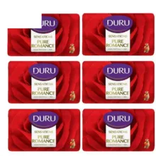 صابون شستشو دورو مدل PURE ROMANCE تحت لیسانس وزن125 گرم مجموعه 6 عددی