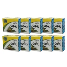 صابون شستشو گیاهستان حکیم مدل زیتون وزن 70 گرم بسته 10 عددی