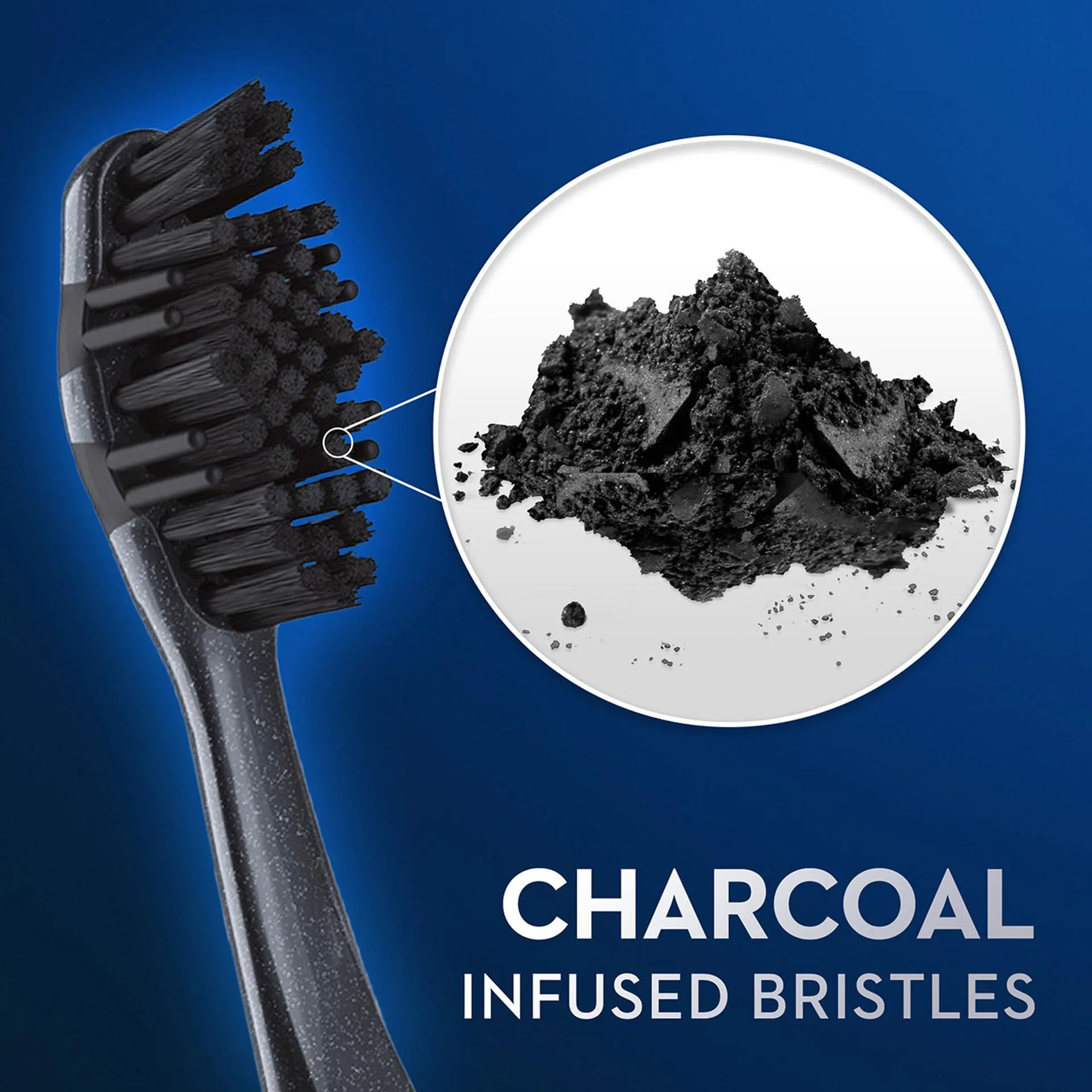مسواک اورال-بی مدل CHarcoal با برس نرم بسته 2 عددی