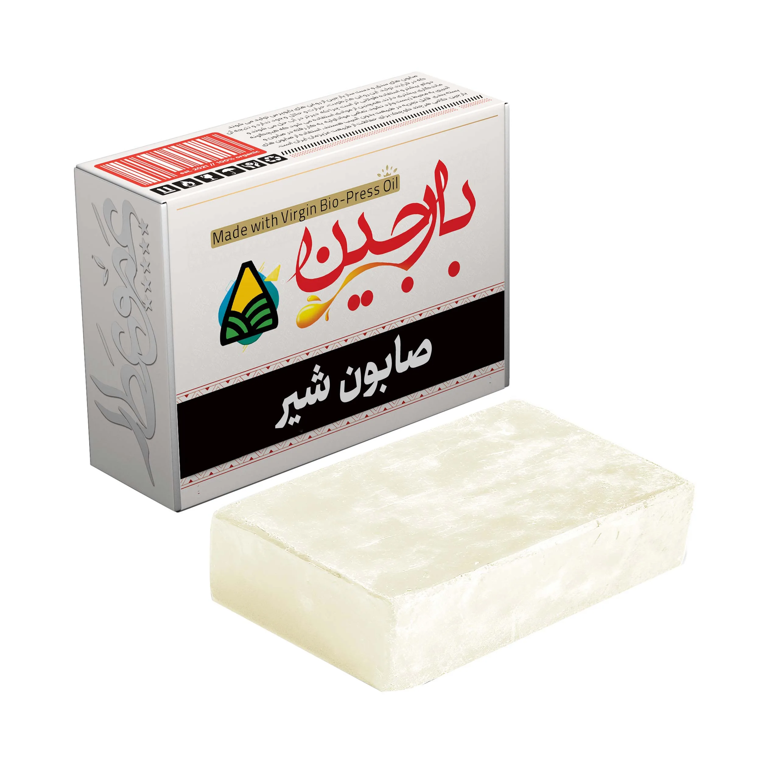 صابون شستشو بارجین مدل بایوپرس شیر وزن 85 گرم