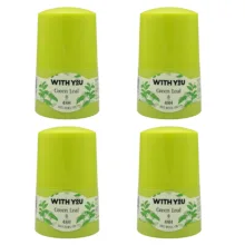 رول ضد تعریق زنانه ویت یو مدل GREEN LEAF حجم 50 میلی لیتر مجموعه چهار عددی