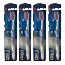 مسواک کلارکی مدل Shell با برس نرم مجموعه 4 عددی