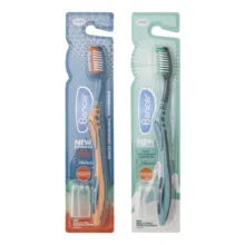 مسواک بنسر مدل ارتودنسی با برس نرم بسته 144 عددی