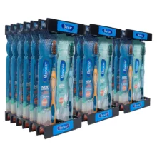 مسواک بنسر مدل ارتودنسی با برس نرم مجموعه 36 عددی