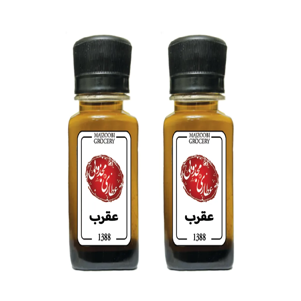 روغن عقرب عطاری مجذوبی مدل 009 وزن 60 گرم بسته 2 عددی