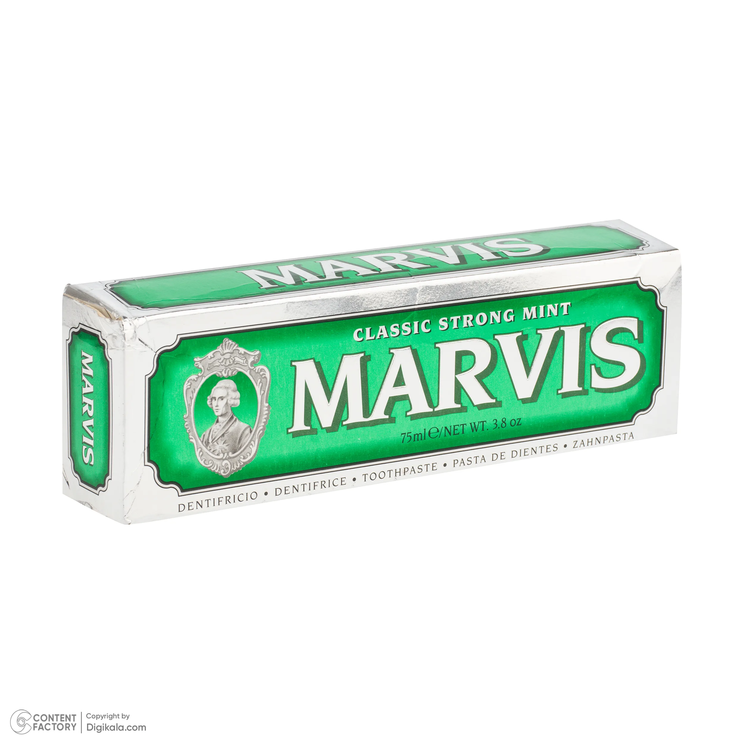 خمیر دندان کاهش دهنده پلاک دندان مارویس مدل CLASSIC حجم 75 میلیلیتر