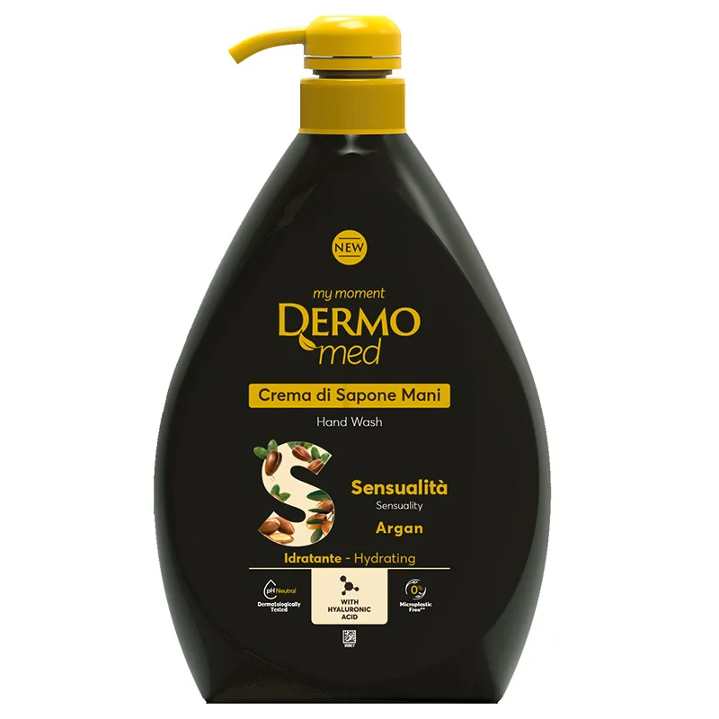 صابون شستشو مایع درمومد مدل آرگان حجم 1000 میلی لیتر