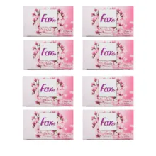 صابون فاکس مدل Flower تحت لیسانس وزن125 گرم مجموعه 8 عددی