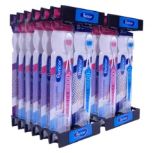 مسواک بنسر مدل اکسترا کلینینگ با برس سخت بسته 24 عددی