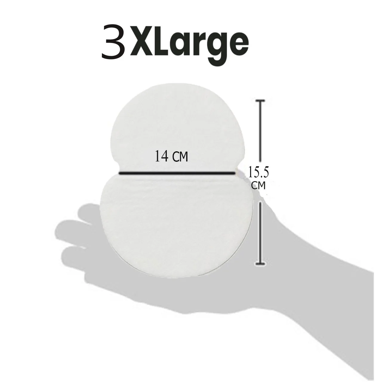 پد عرق گیر هیاهو مدل  Sunset Man 3XLarge بسته 4 عددی