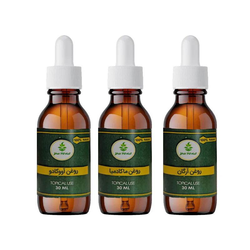 روغن شفافیت پوست گیاه کالا بیهق مدل 01 حجم 30 میلی لیتر مجموعه 3 عددی