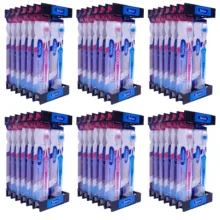 مسواک بنسر مدل اکسترا کلینینگ با برس سخت بسته 72 عددی