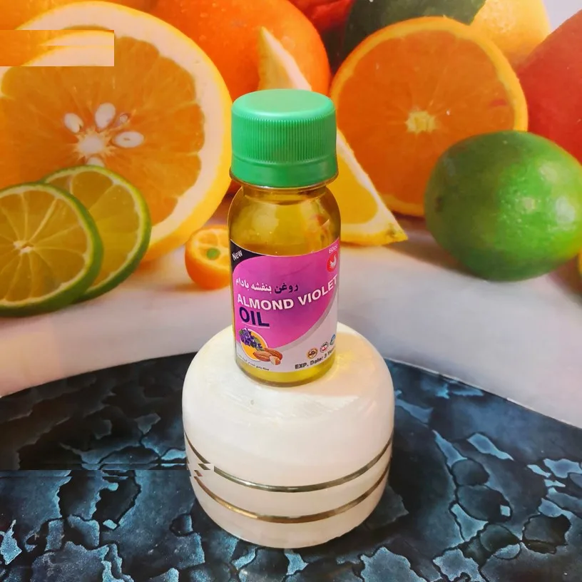 روغن بنفشه پامکا مدل پایه بادام حجم 60 میلی لیتر مجموعه 2 عددی
