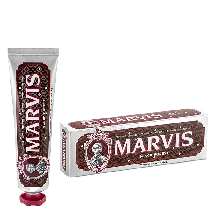 خمیر دندان مارویس مدل BLACK FOREST حجم 75 میلی لیتر