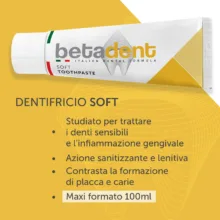 خمیر دندان بتادنت مدل SOFT حجم 100 میلی لیتر