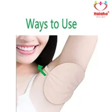 پد عرق گیر هیاهو مدل ClosedStrap Lady سایز 2XL بسته 6 عددی