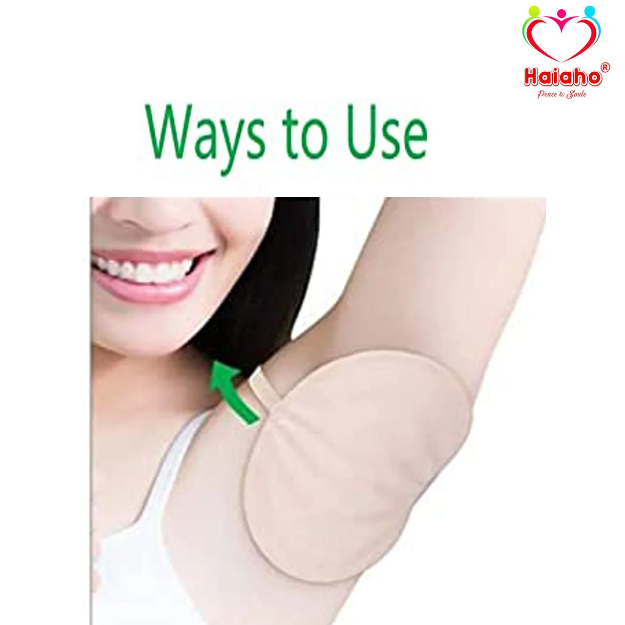 پد عرق گیر هیاهو مدل ClosedStrap Lady سایز 2XL بسته 6 عددی