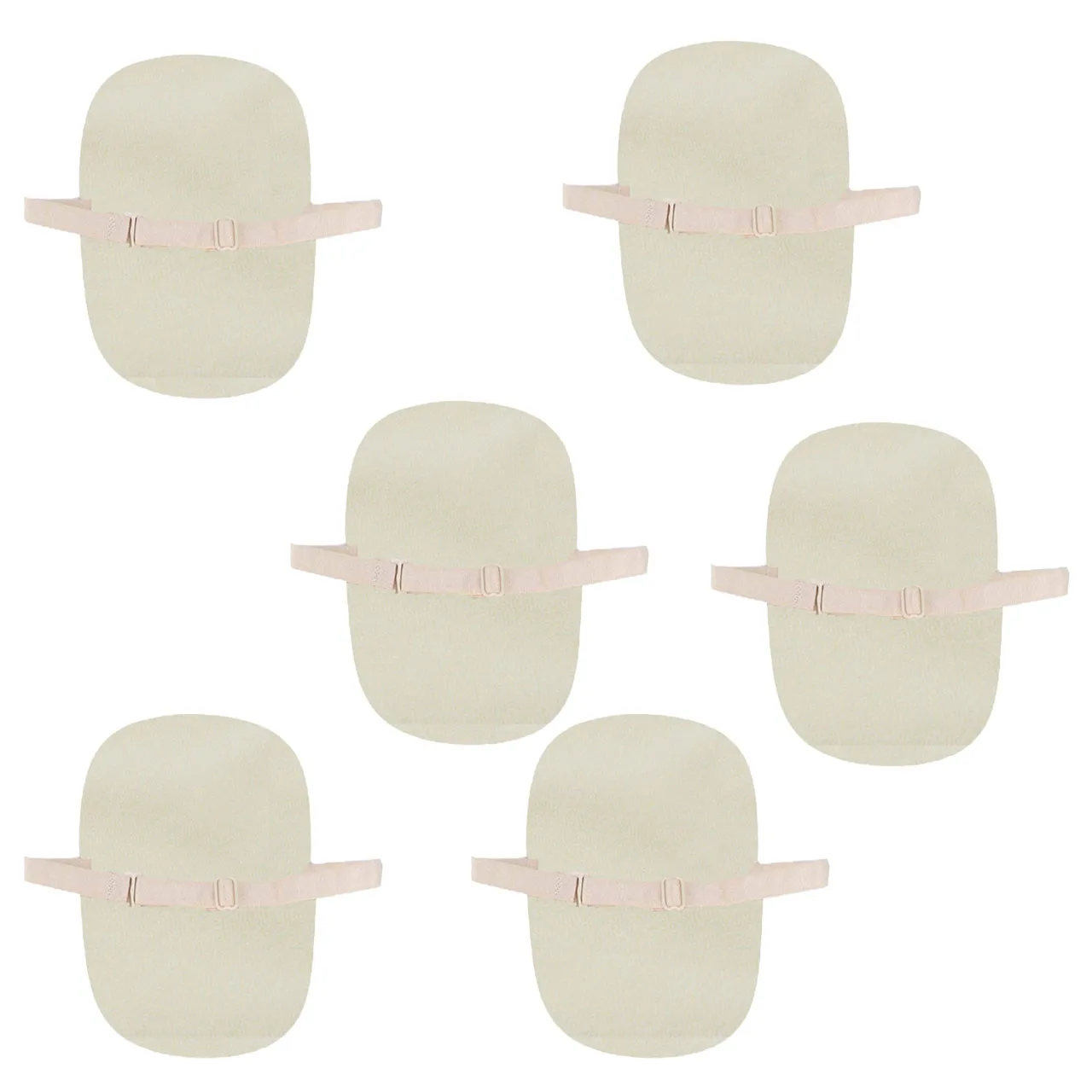 پد عرق گیر هیاهو مدل ClosedStrap Man سایز 2XL بسته 6 عددی